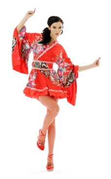 Kimono Miniklänning